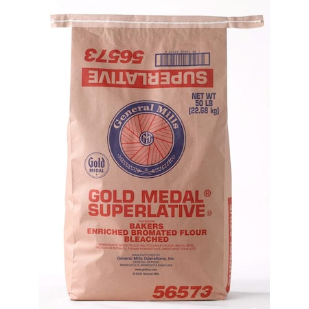 Gold Medal Gold Medal Superlative Bakers Enriched Bromated Bleached Flour 50lbs 16000-56573